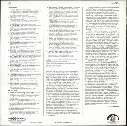 Cliff Bennett And The Rebel Rousers Got To Get You Into My Life vinyl LP album (LP record) UK CBNLPGO243900