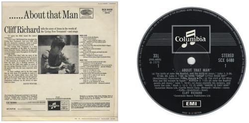 Cliff Richard ...About That Man vinyl LP album (LP record) UK RICLPAB432049