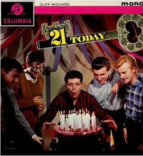 Cliff Richard 21 Today - 2nd vinyl LP album (LP record) UK RICLPTO62401