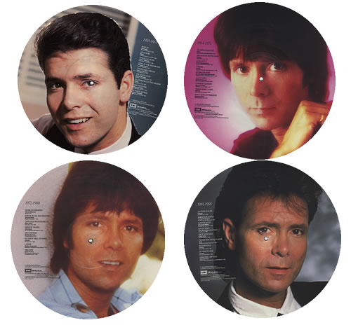 Cliff Richard 30th Anniversary Picture Record Collection picture disc LP (vinyl picture disc album) UK RICPDTH149772