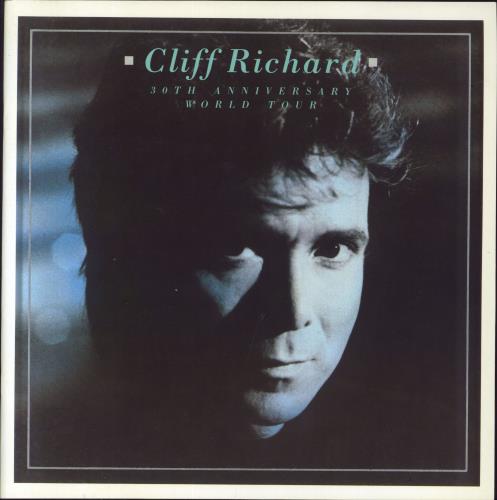 Cliff Richard 30th Anniversary World Tour + Stub tour programme UK RICTRTH116559