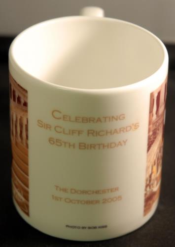 Cliff Richard 65th Birthday - Mug memorabilia UK RICMMTH646003