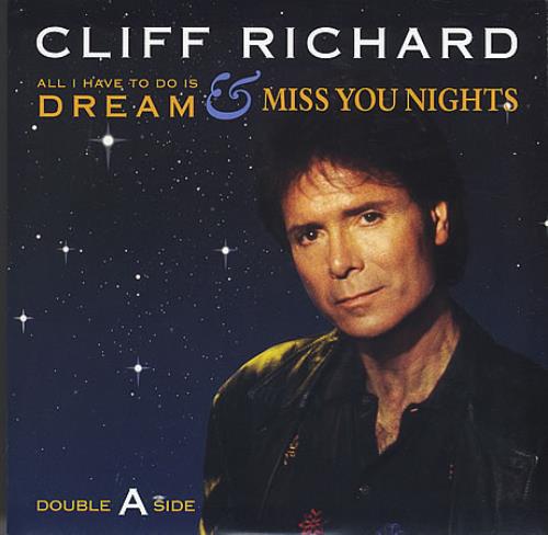 Cliff Richard All I Have To Do Is Dream 7" vinyl single (7 inch record / 45) UK RIC07AL41082