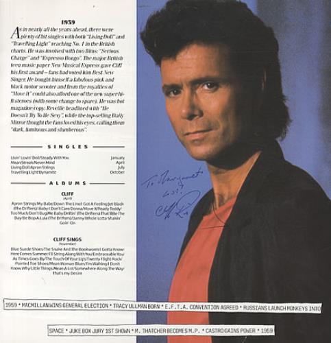 Cliff Richard Always Guaranteed - World Tour - Autographed tour programme UK RICTRAL345188