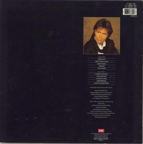 Cliff Richard Always Guaranteed vinyl LP album (LP record) UK RICLPAL290163