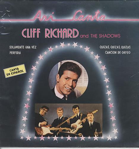 Cliff Richard Asi Canta vinyl LP album (LP record) Spanish RICLPAS235864