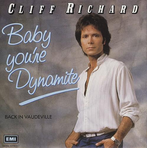 Cliff Richard Baby You're Dynamite 7" vinyl single (7 inch record / 45) Dutch RIC07BA269701
