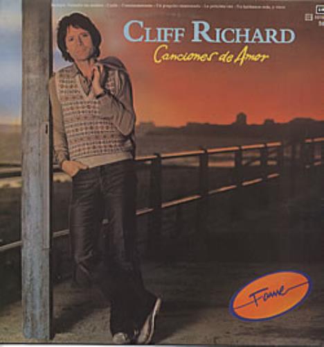 Cliff Richard Canciones De Amor vinyl LP album (LP record) Argentinean RICLPCA234398