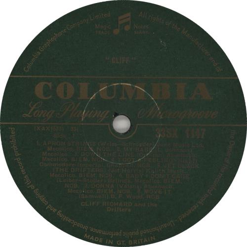 Cliff Richard Cliff - 1st vinyl LP album (LP record) UK RICLPCL604360