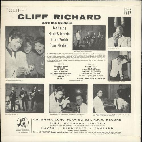 Cliff Richard Cliff - 1st vinyl LP album (LP record) UK RICLPCL604360