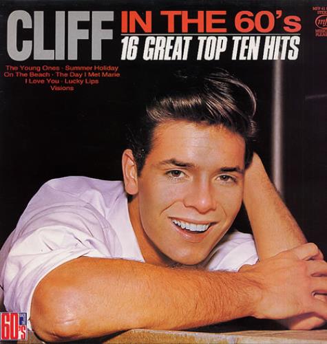 Cliff Richard Cliff In The 60's - 16 Great Top Ten Hits vinyl LP album (LP record) UK RICLPIN235918
