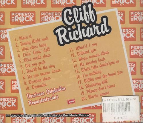 Cliff Richard Cliff Richard - Pioneros Del Rock CD album (CDLP) Mexican RICCDCL201618