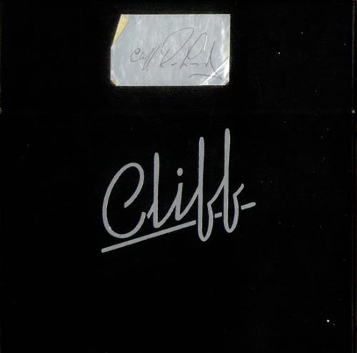 Cliff Richard Cliff Singles Collection + Autograph box set UK RICBXCL530287