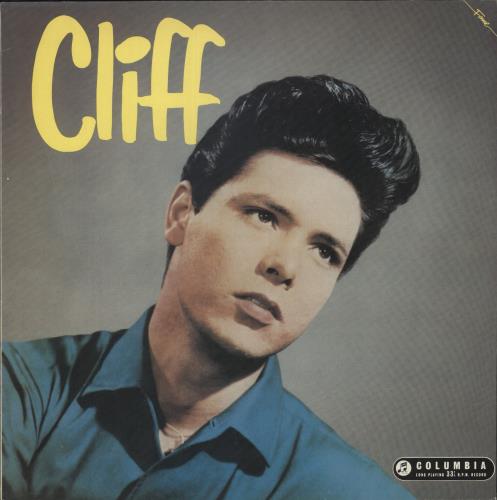 Cliff Richard Cliff vinyl LP album (LP record) UK RICLPCL240543