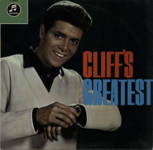 Cliff Richard Cliff's Greatest vinyl LP album (LP record) German RICLPCL653617