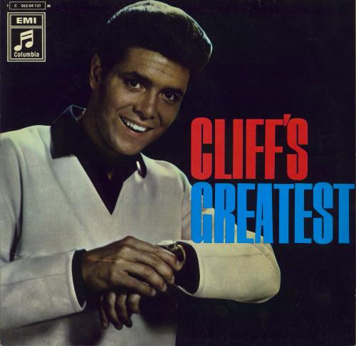 Cliff Richard Cliff's Greatest vinyl LP album (LP record) German RICLPCL783110