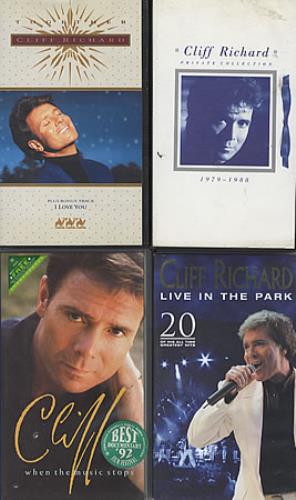 Cliff Richard Collection Of 4 UK Videos video (VHS or PAL or NTSC) UK RICVICO315034