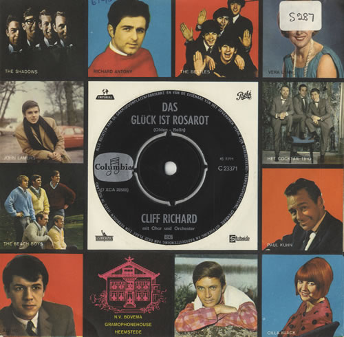 Cliff Richard Das Gl�ck Ist Rosarot 7" vinyl single (7 inch record / 45) Dutch RIC07DA489341