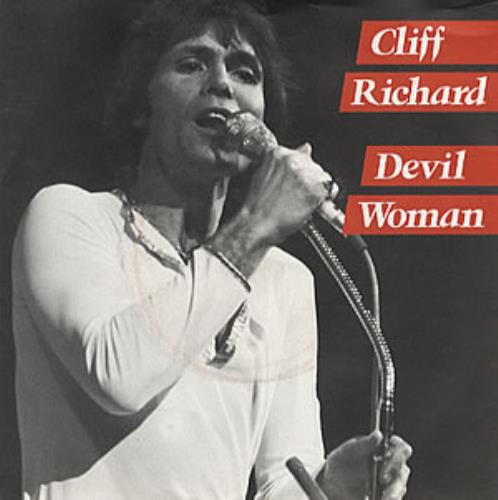 Cliff Richard Devil Woman - P/S 7" vinyl single (7 inch record / 45) UK RIC07DE310144