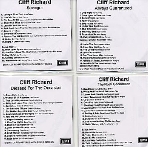 Cliff Richard Digitally Remastered CD-R acetate UK RICCRDI270192