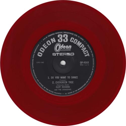 Cliff Richard Dynamite EP 7" vinyl single (7 inch record / 45) Japanese RIC07DY467036