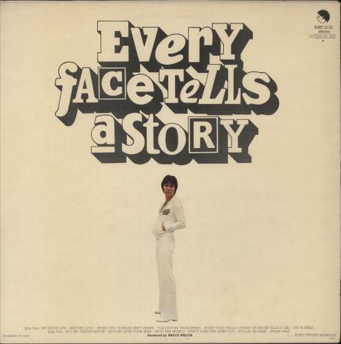 Cliff Richard Every Face Tells A Story vinyl LP album (LP record) UK RICLPEV24137