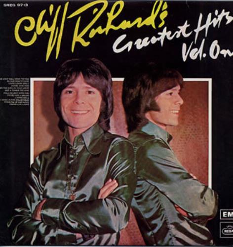 Cliff Richard Greatest Hits Volume One vinyl LP album (LP record) Singapore RICLPGR235928
