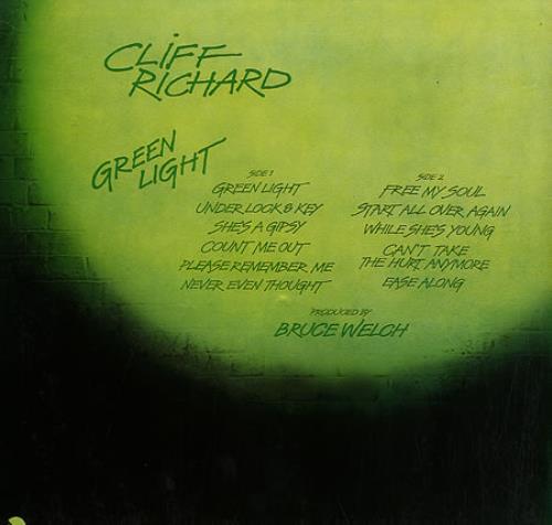 Cliff Richard Green Light vinyl LP album (LP record) Japanese RICLPGR228625
