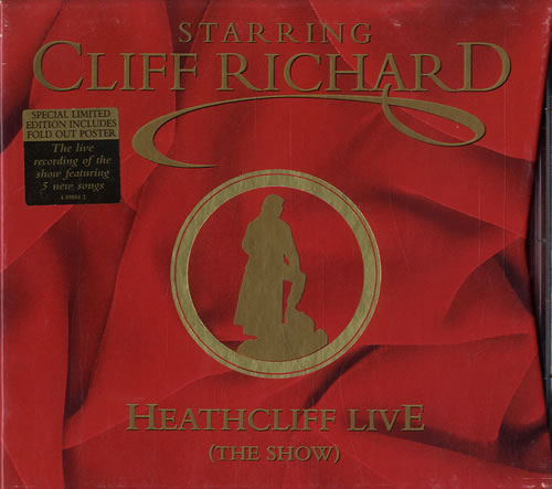 Cliff Richard Heathcliff Live [The Show] 2 CD album set (Double CD) UK RIC2CHE547551