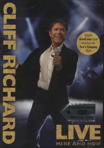 Cliff Richard Here & Now Live DVD UK RICDDHE671371