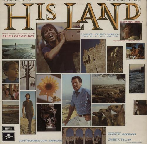 Cliff Richard His Land - EX vinyl LP album (LP record) UK RICLPHI278416