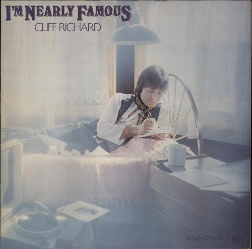 Cliff Richard I'm Nearly Famous + Booklet vinyl LP album (LP record) UK RICLPIM864991
