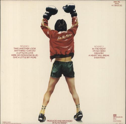 Cliff Richard I'm No Hero vinyl LP album (LP record) UK RICLPIM24338