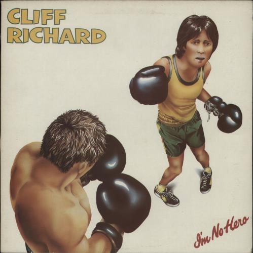 Cliff Richard I'm No Hero vinyl LP album (LP record) Greek RICLPIM762699