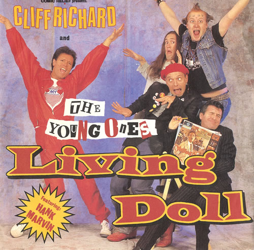 Cliff Richard Living Doll 7" vinyl single (7 inch record / 45) UK RIC07LI86266