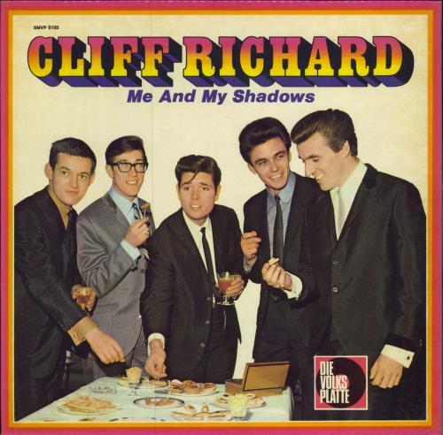 Cliff Richard Me And My Shadows vinyl LP album (LP record) German RICLPME783108