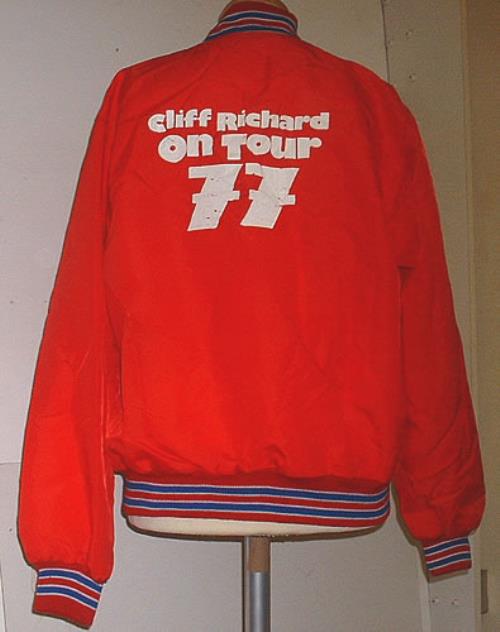 Cliff Richard On Tour 77 jacket UK RICJAON336592