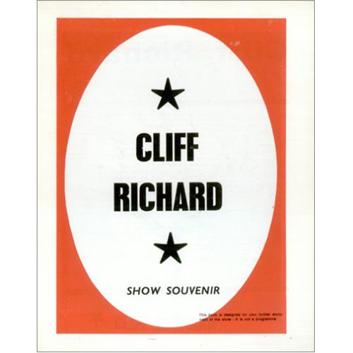 Cliff Richard Pair Of Show Souvenir Booklets tour programme UK RICTRPA420583
