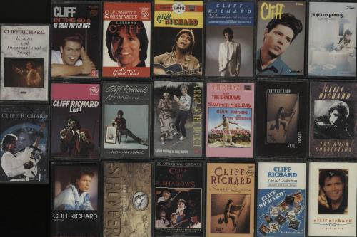 Cliff Richard Quantity of 20 Cassette Albums cassette album UK RICCLQU678167