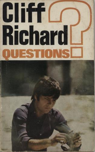 Cliff Richard Questions? book UK RICBKQU202564