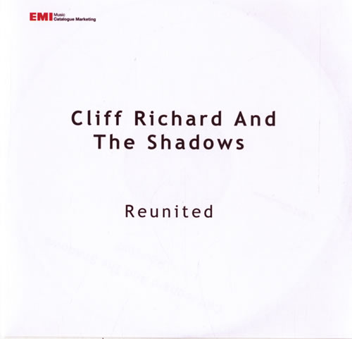 Cliff Richard Reunited CD-R acetate UK RICCRRE579708