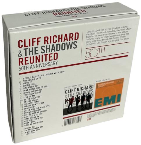 Cliff Richard Reunited 2 CD album set (Double CD) UK RIC2CRE833422