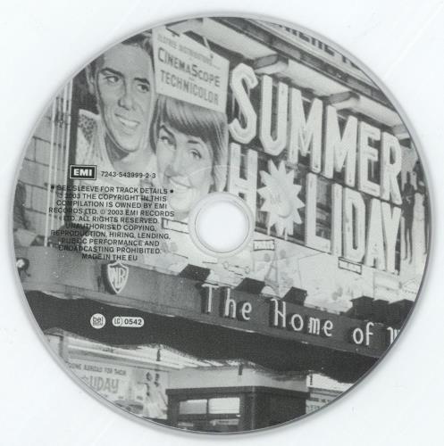 Cliff Richard Summer Holiday CD album (CDLP) UK RICCDSU642287