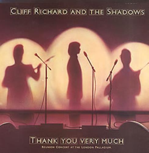 Cliff Richard Thank You Very Much + photos vinyl LP album (LP record) UK RICLPTH272056