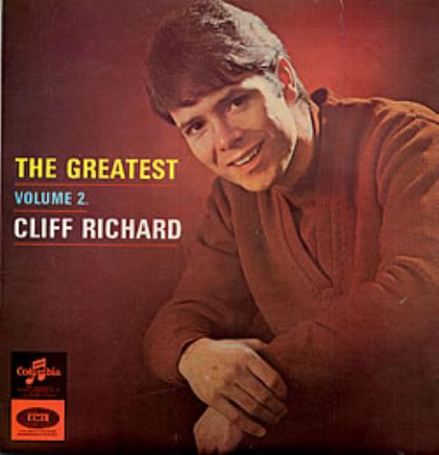 Cliff Richard The Greatest Volume 2 vinyl LP album (LP record) Australian RICLPTH227589