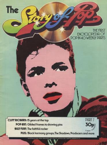 Cliff Richard The Story Of Pop magazine UK RICMATH396856