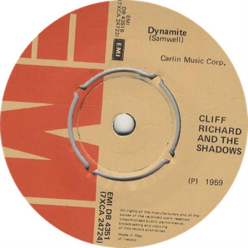 Cliff Richard Travellin' Light 7" vinyl single (7 inch record / 45) Irish RIC07TR269703