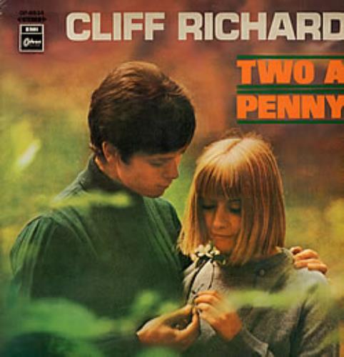 Cliff Richard Two A Penny vinyl LP album (LP record) Japanese RICLPTW227550