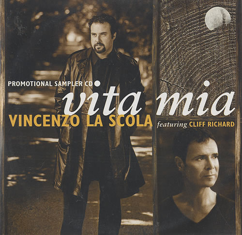 Cliff Richard Vita Mia - 3-track Sampler CD-R acetate UK RICCRVI148872