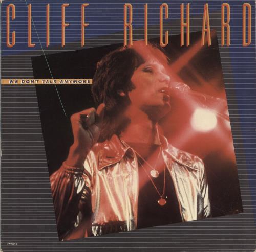 Cliff Richard We Don't Talk Anymore vinyl LP album (LP record) US RICLPWE58914